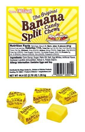 BANANA SPLIT CANDY CHEWS