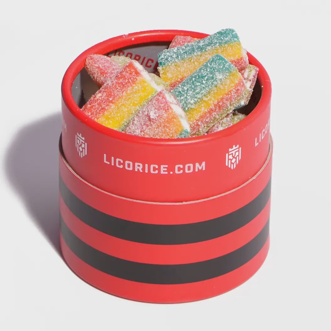 Sour Rainbow Licorice Sarah’s Favorite 8oz