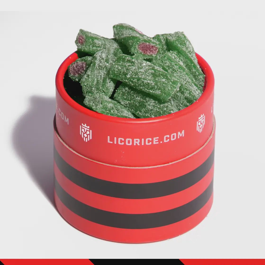 Watermelon Sour Licorice Twists