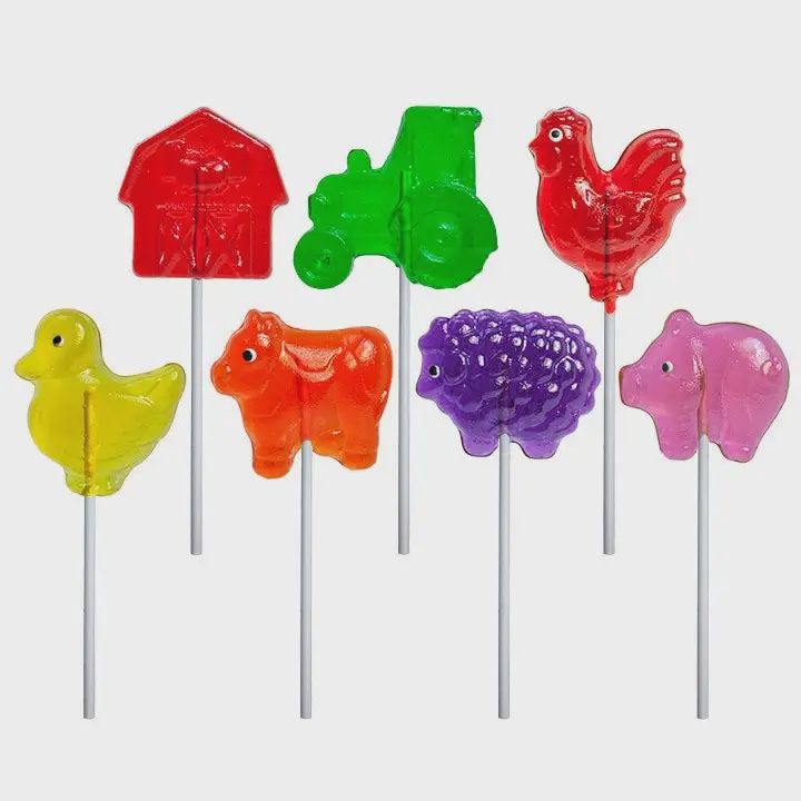 Barnyard Lollipop Assortment
