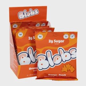 BLOBS-GUMMY CANDY-ORANGEPEACH-1.8OZ
