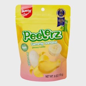 PEELERZ-GUMMY BANANA-6OZ
