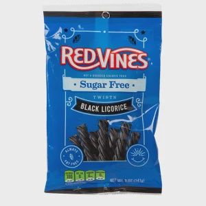 RED VINES-TWISTS-BLACK-SUGAR FREE
