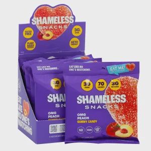 SHAMELESS-OMG PEACH GUMMY-1.8OZ