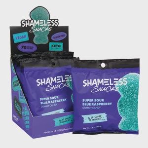 SHAMELESS-SOUR BLUE RASP1.8OZ