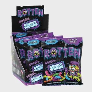 ROTTEN-GUMMY WORMS-ORIGPEG-1.8OZ