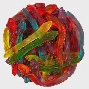 BULK - GUMMY TWIN SNAKES - HARIBO