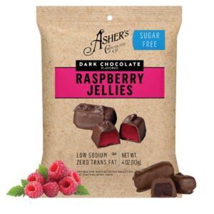 SUGAR FREE RASPBERRY JELLIES 4oz
