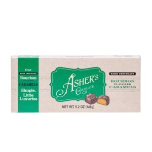 BOURBON CARAMELS BOX DARK 5.2oz