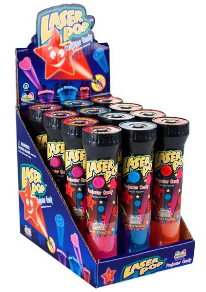 LASER POP PROJECTOR CANDY