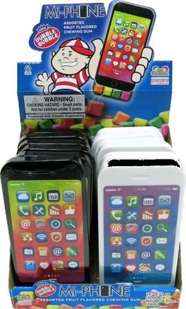 MI-PHONE W/DUBBLE BUBBLE