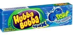 HUBBA BUBBA SOUR BLUE RASP.