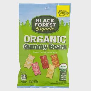 Organic gummy bears