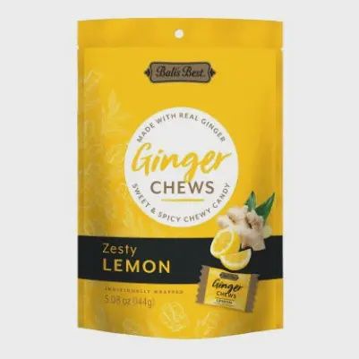 Ginger chews Zesty Lemon