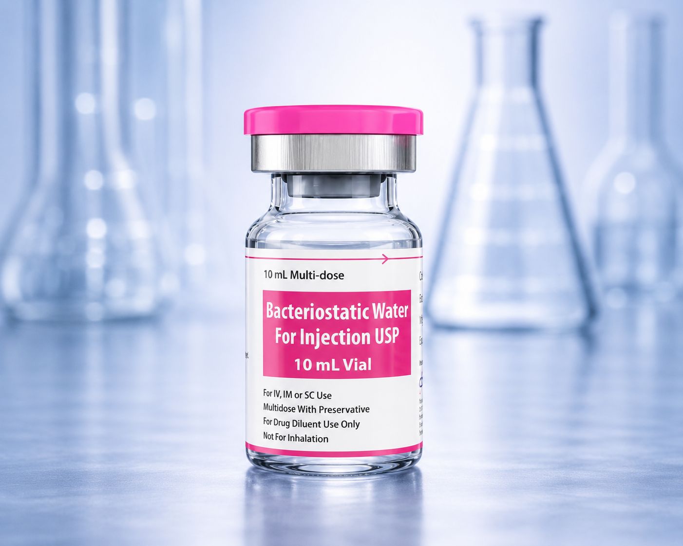 Bacteriostatic Water – 10mL Multi-Dose Vial