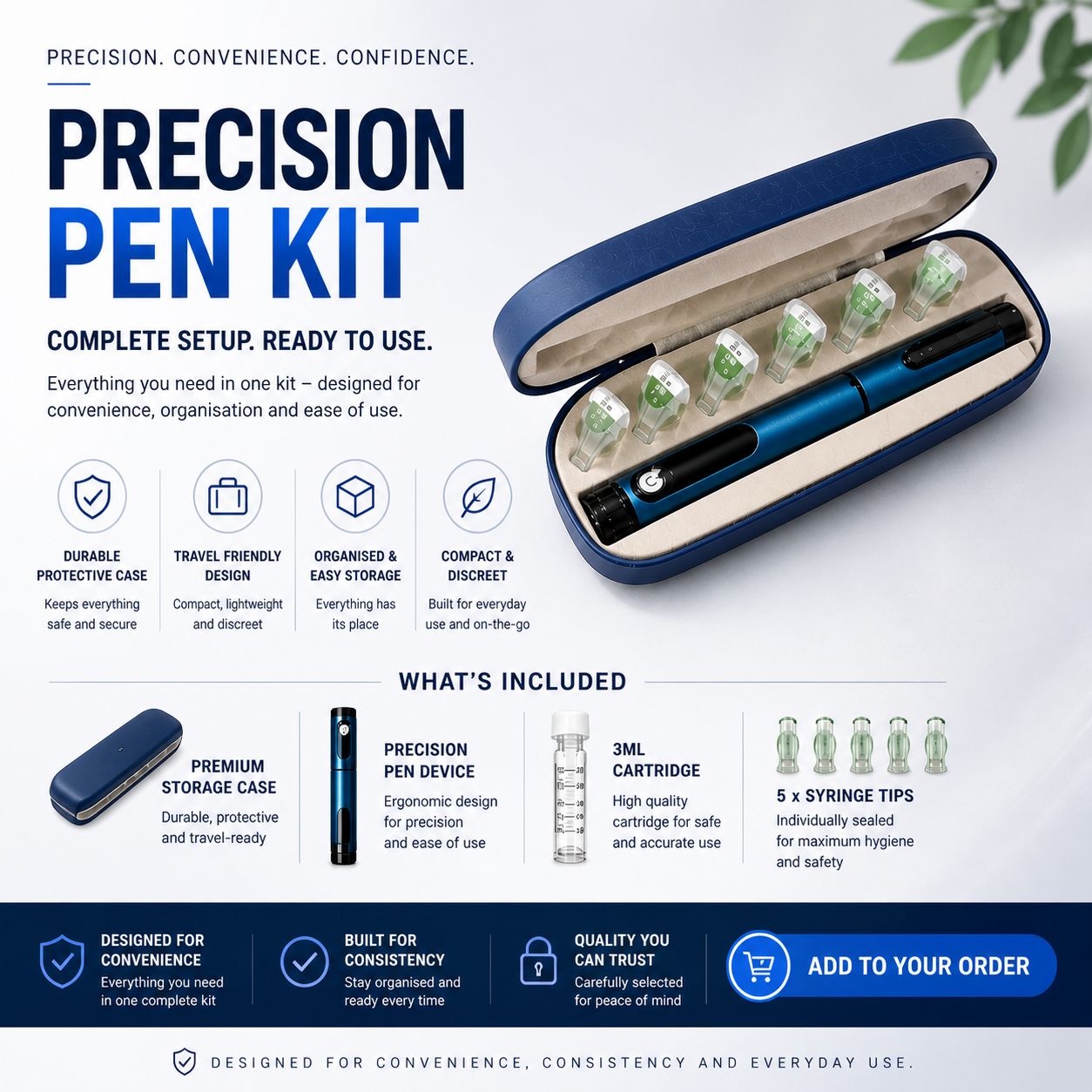 Precision Pen Kit – Complete Setup