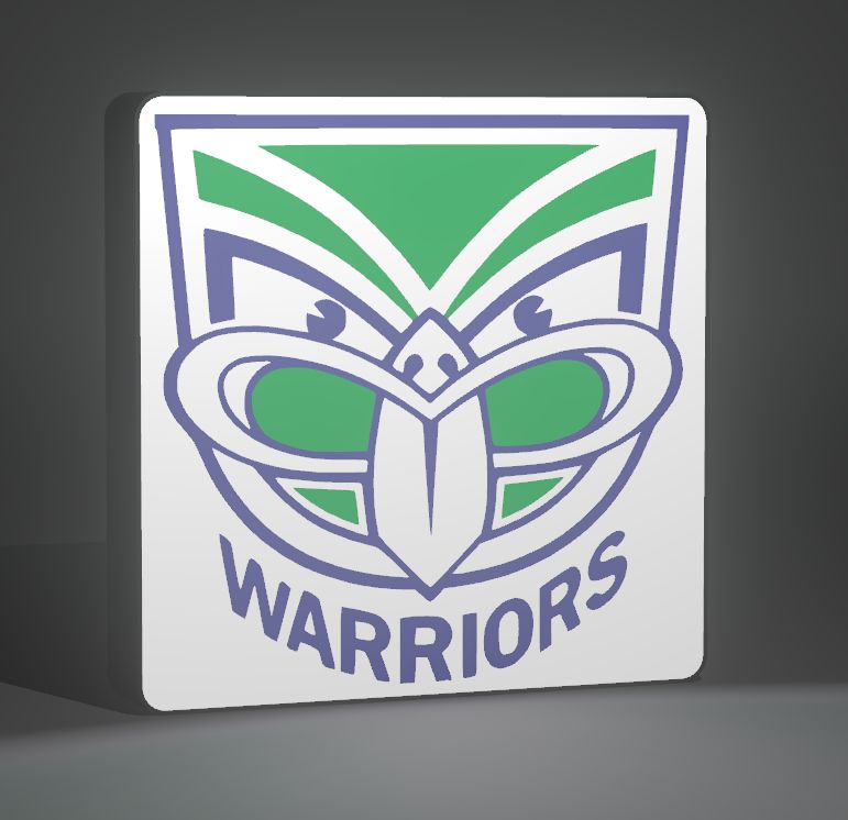 Warriors Light Box