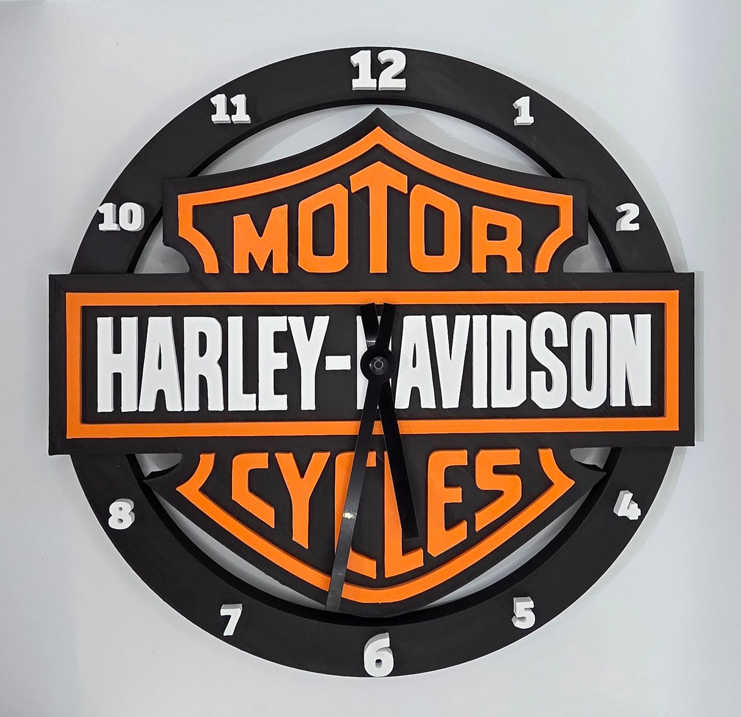 Harley Davidson Inspired Clock OG