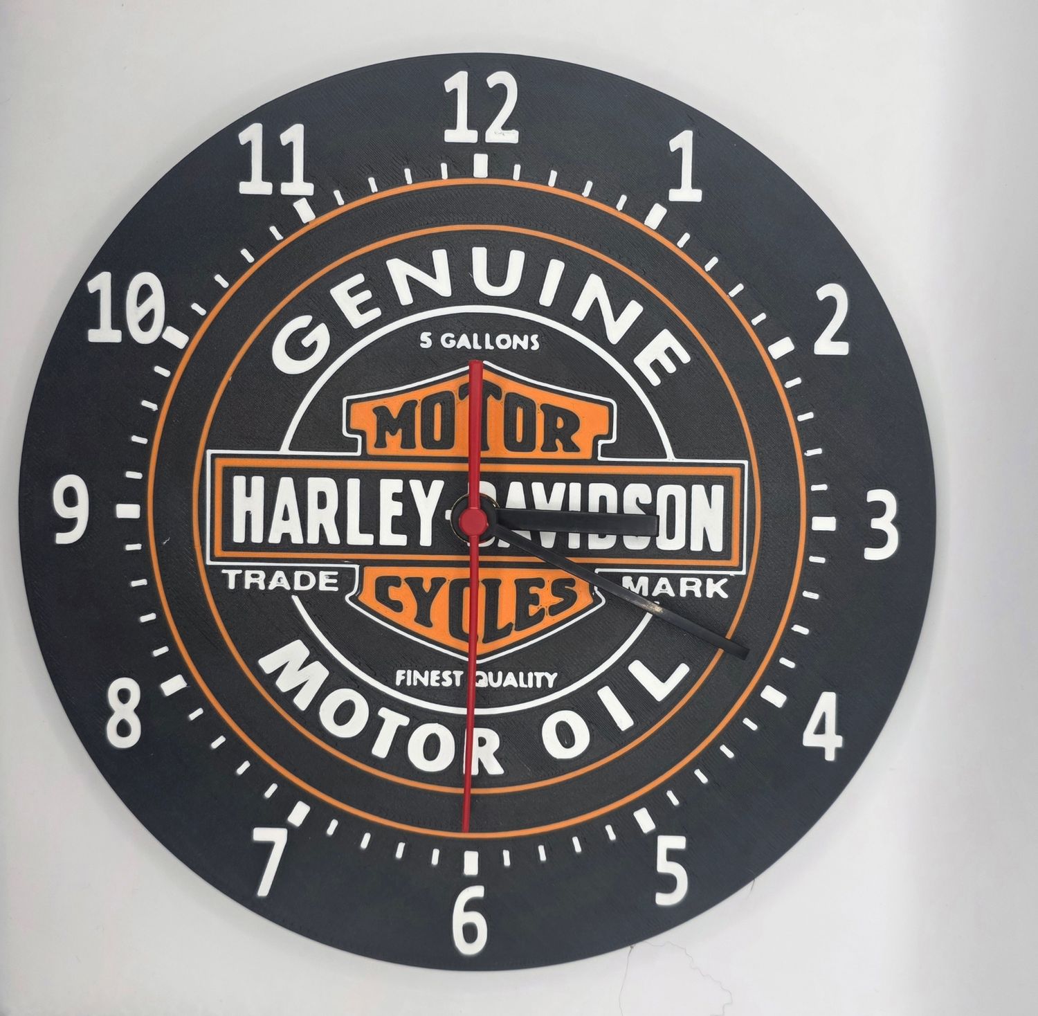 Defective Harley Davidson Clock Version 2