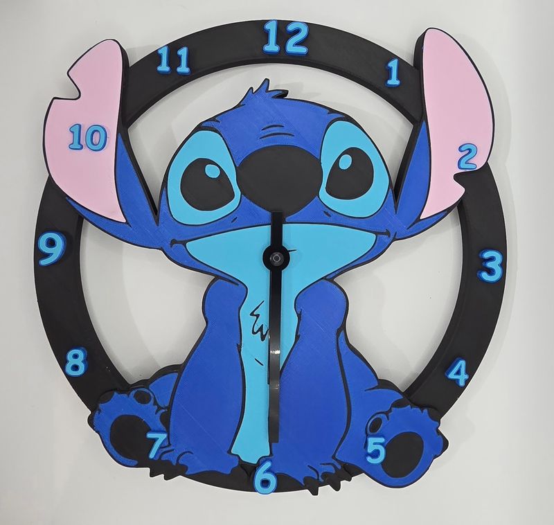 Stitch Clock