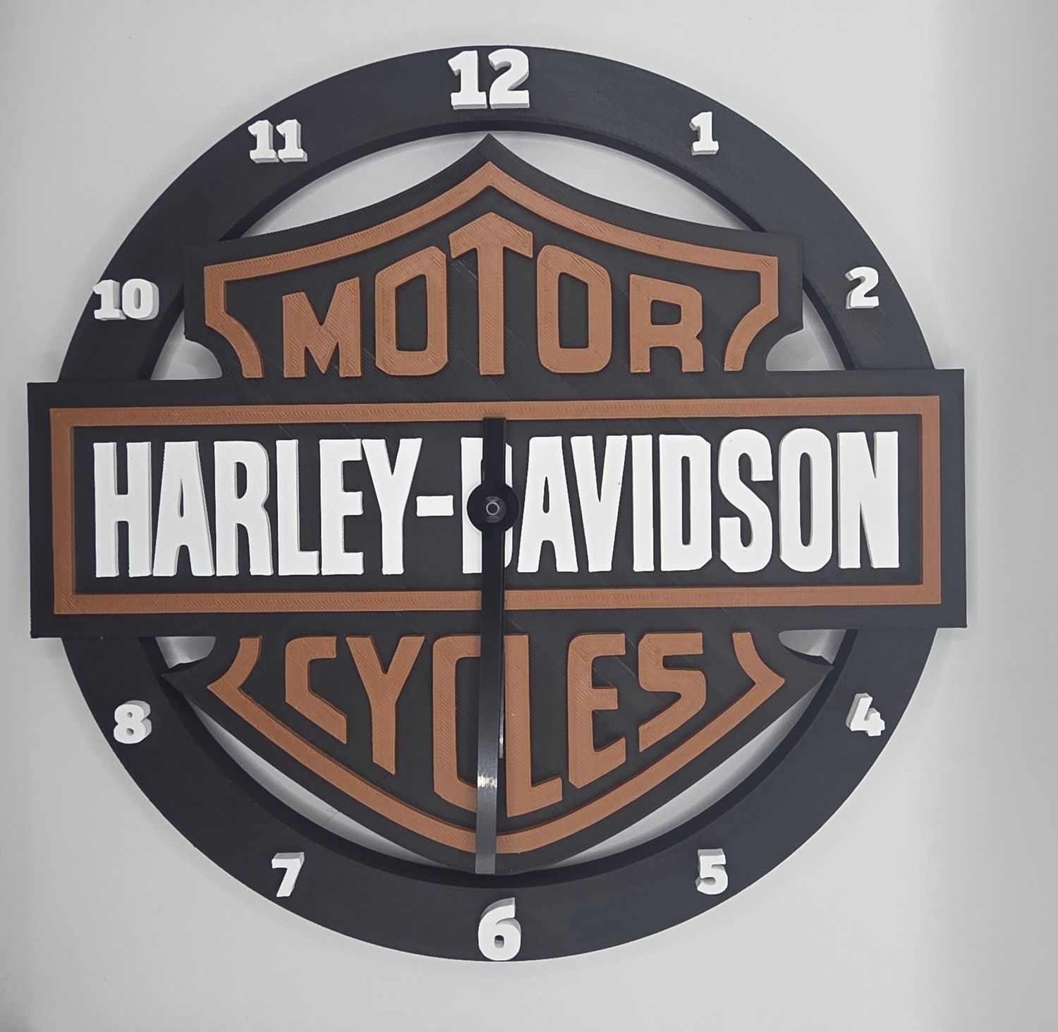 Defective Harley Davidson OG Clock