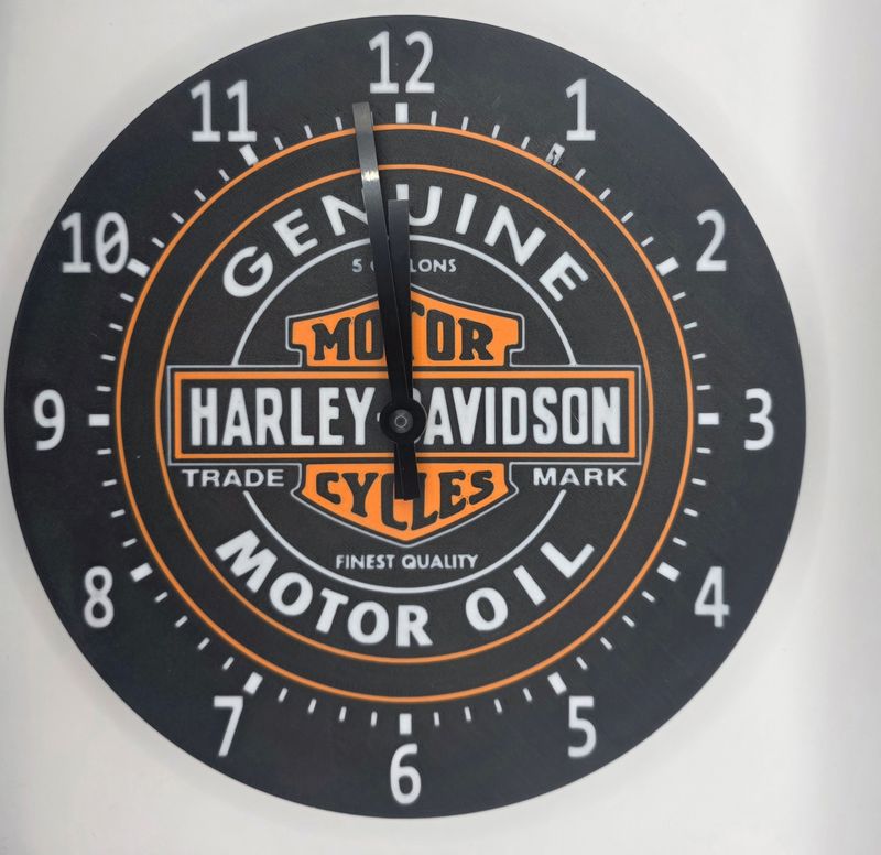 Defective Harley Davidson Clock Version 2