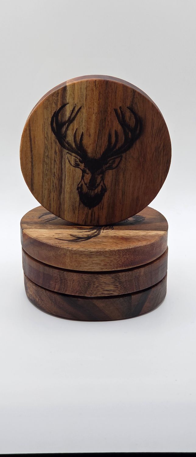 Deer Coasters