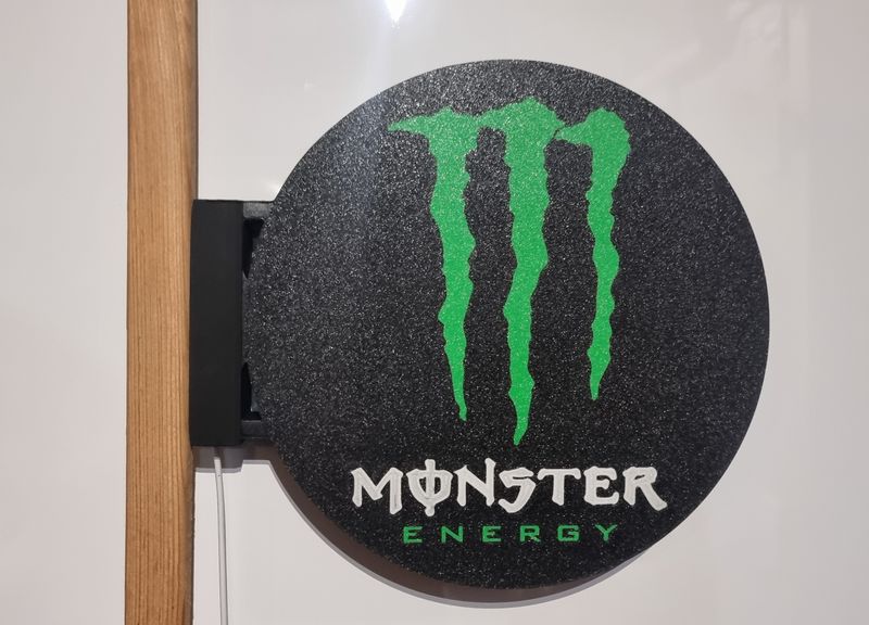 Monster Energy Inspired Bar Light