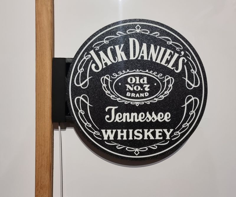 Jack Daniels Inspired Bar Light