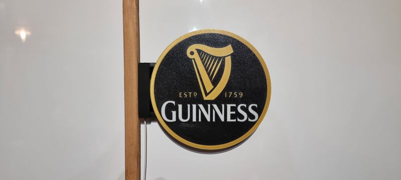 Guinness Inspired Bar Light