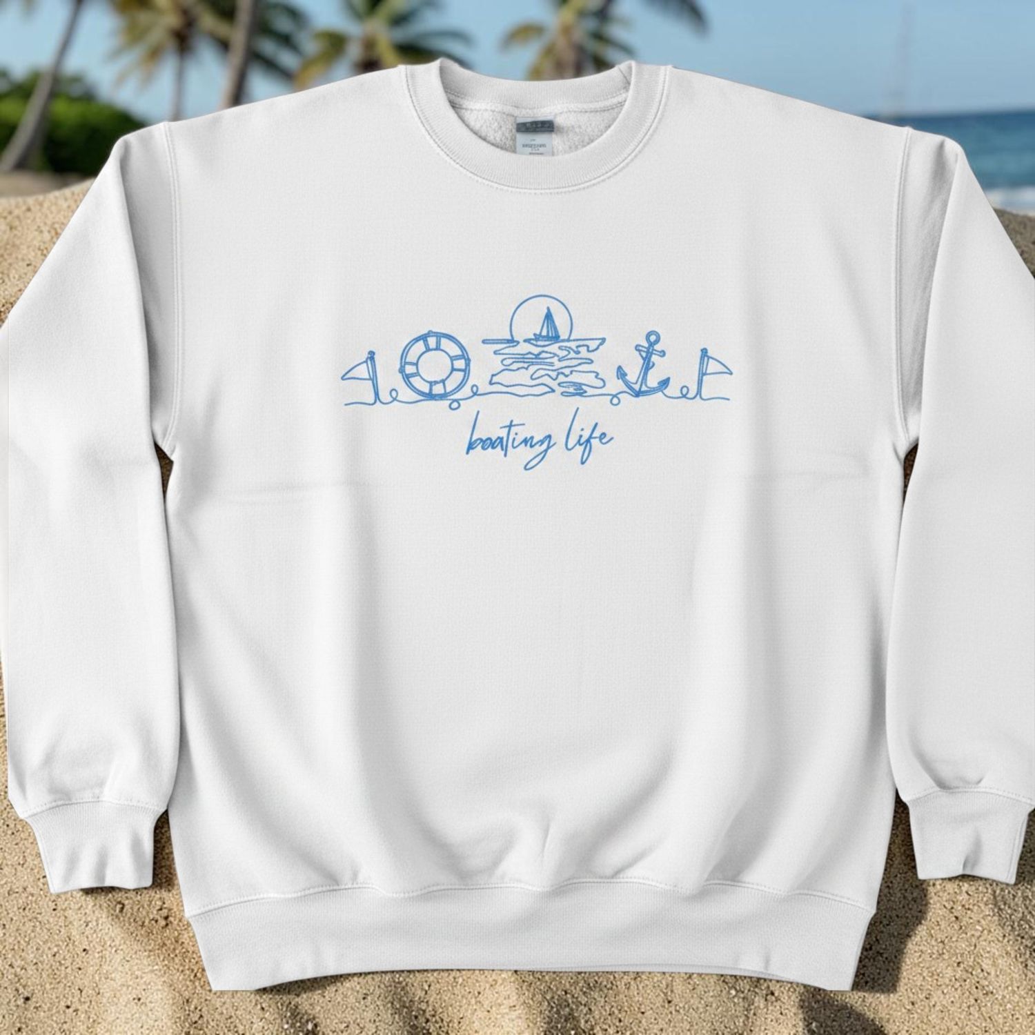 Boating Life Crewneck