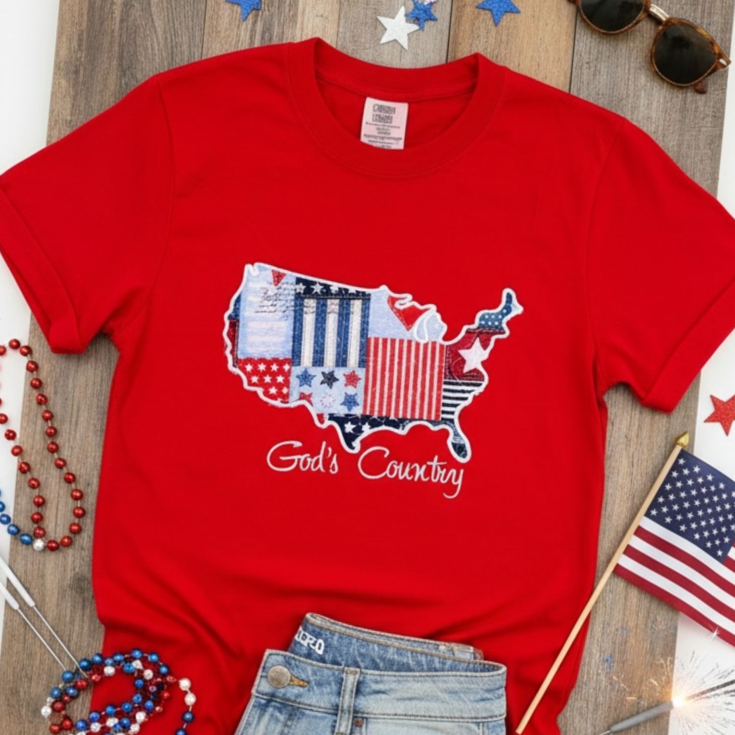 USA God's Country T-Shirt
