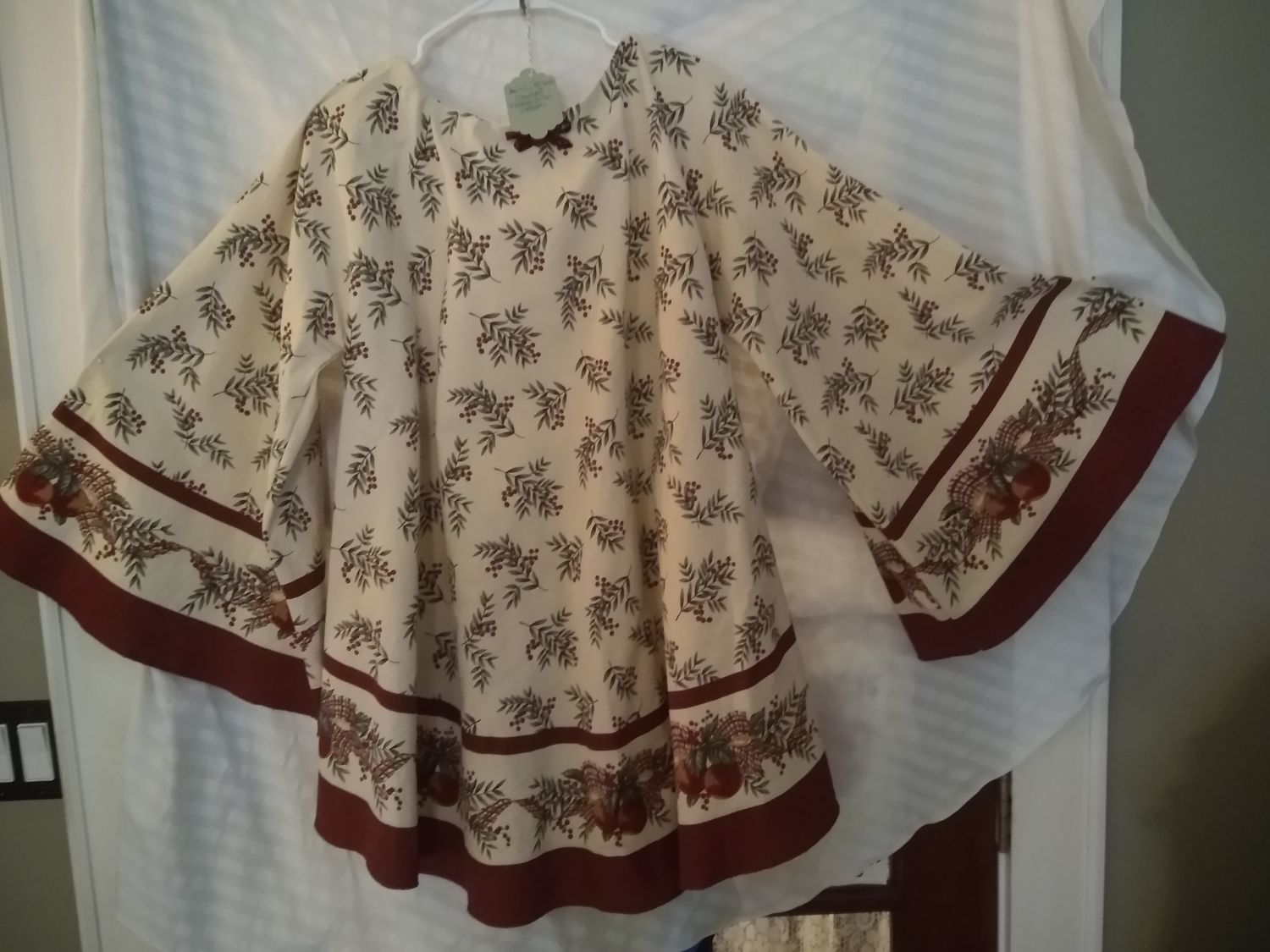 Red Berry Tablecloth Dress