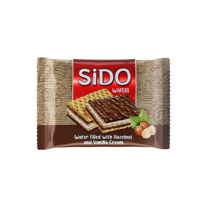 SIDO WAFER VANILLA AND CARAMEL 6X24X20G