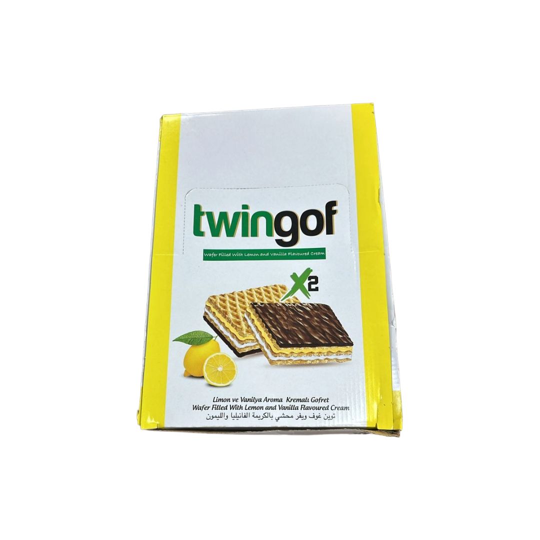 TWINGOF WAFER FILLED WITH LEMON AND VANILLA  6X24X40G