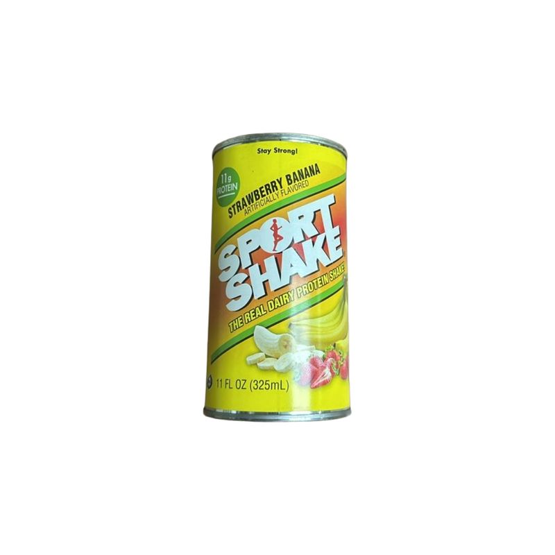 SPORT SHAKE STRAW&amp;BANN  12X325ML