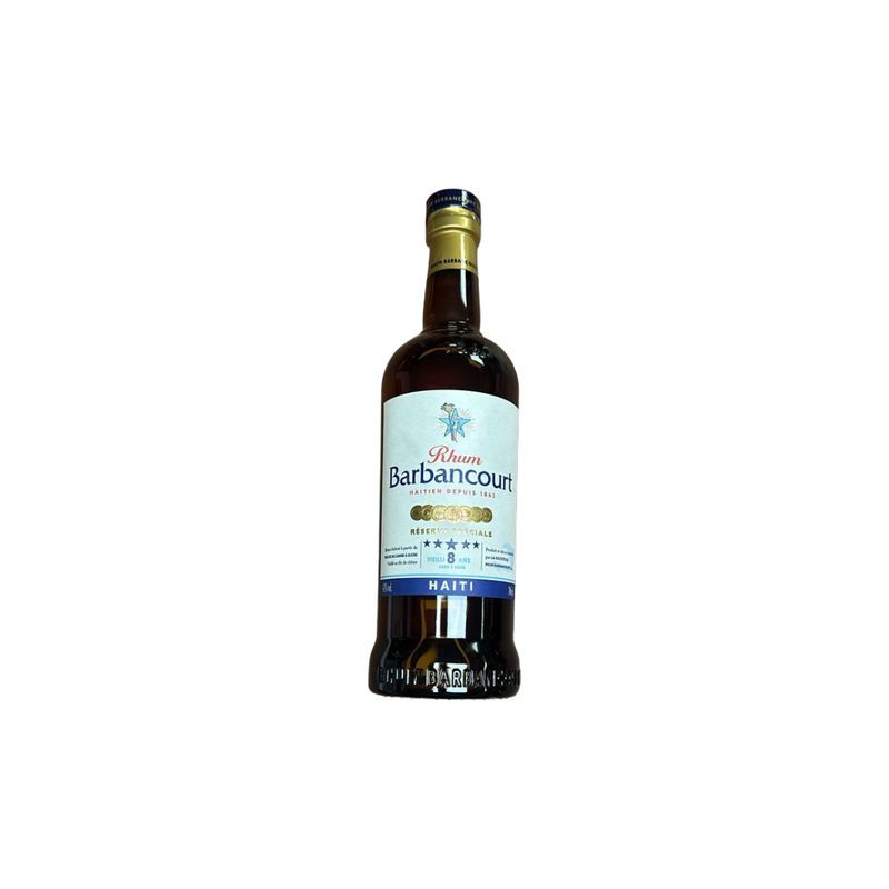 BARBANCOURT RHUM  5*****  12X750ML