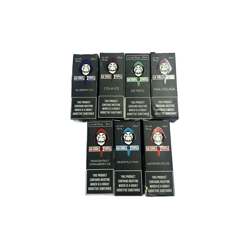 LA CASA DE PAPEL HOOKAH OIL ASSORTED 1 UNIT 30ML