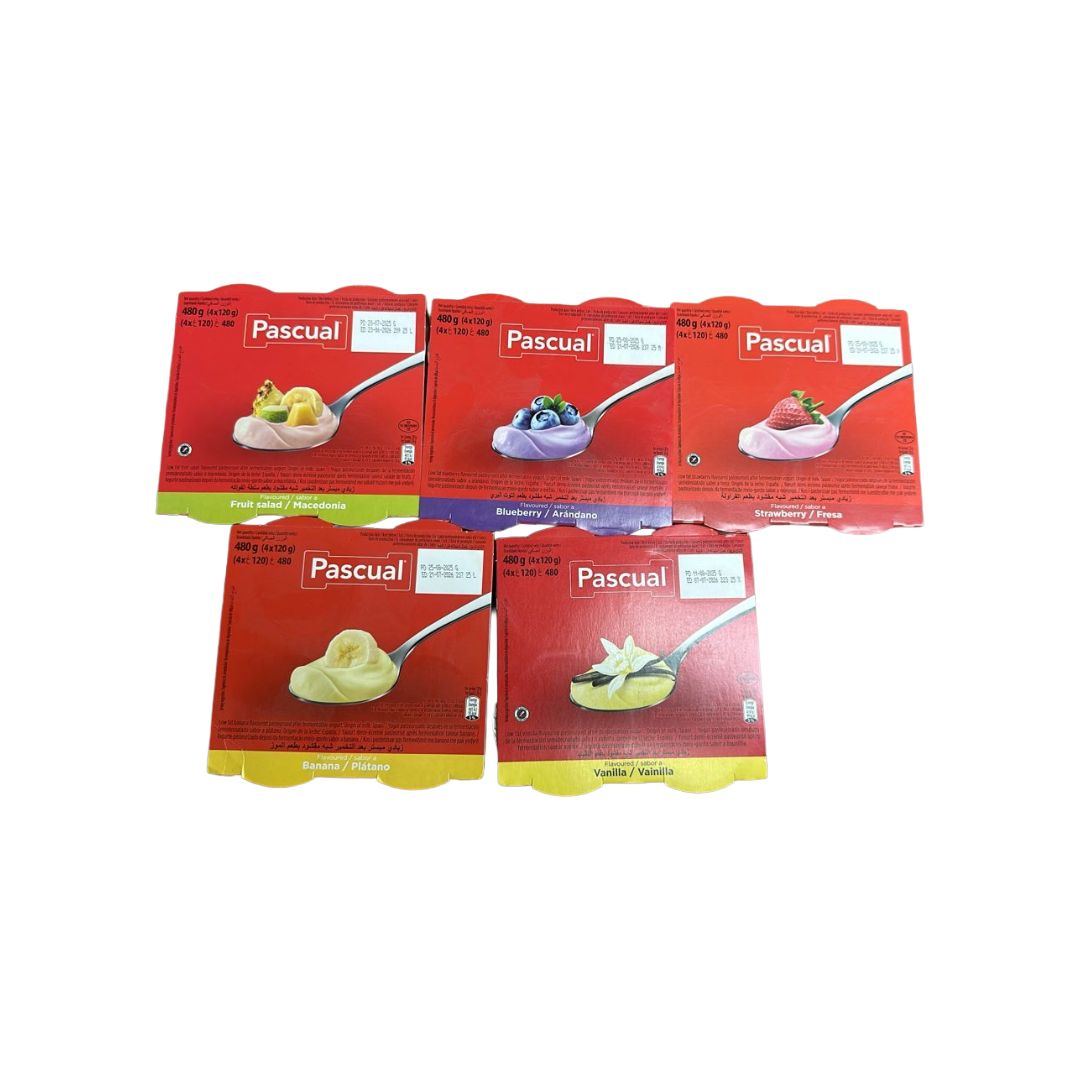 PASCUAL ASSORTED 6X4X125G