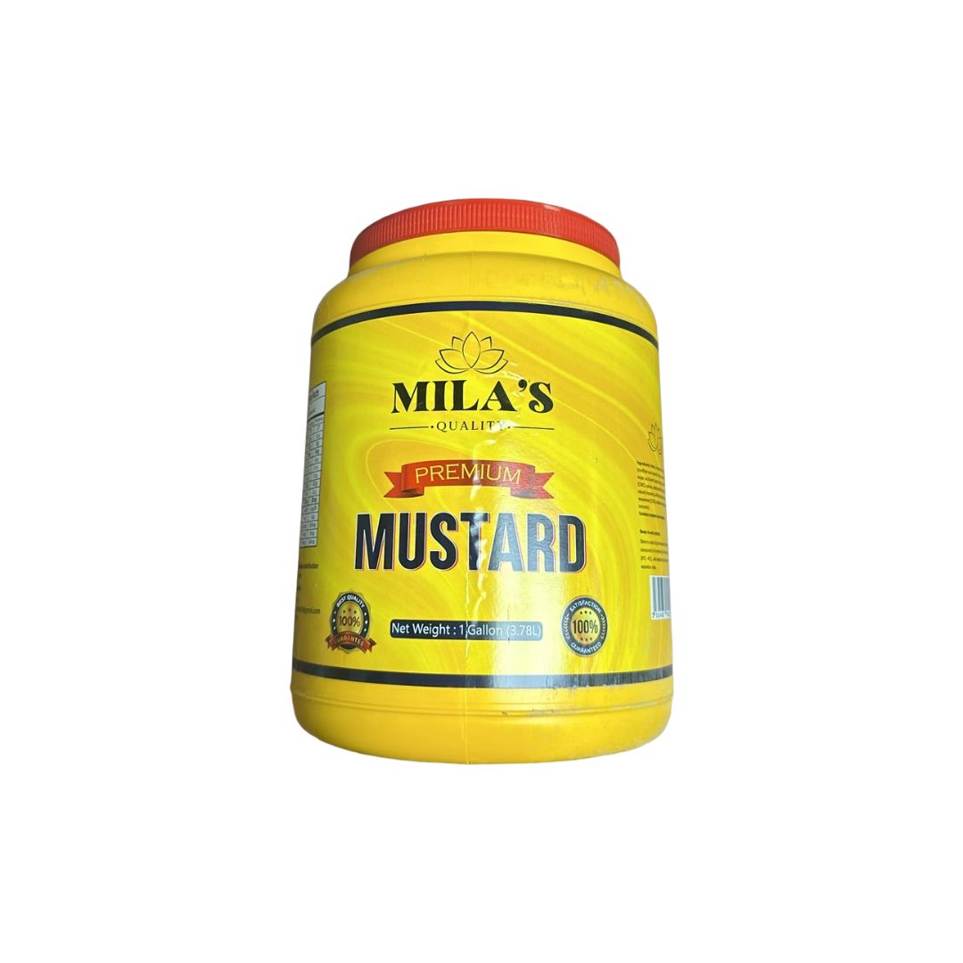 MILA'S MUSTARD 4X1GALLON