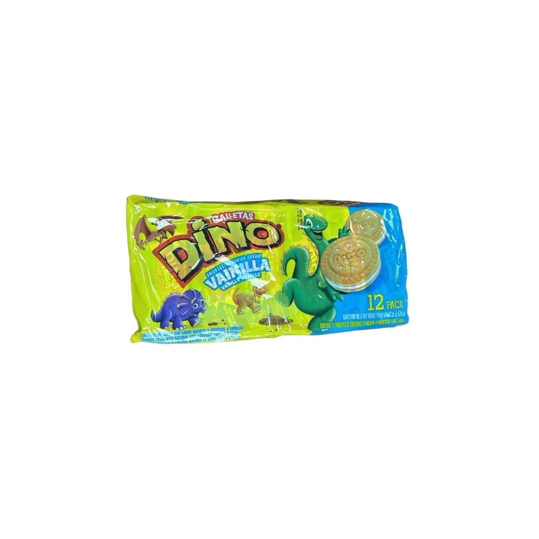 DINO BONBON VANILLA 18PC X12