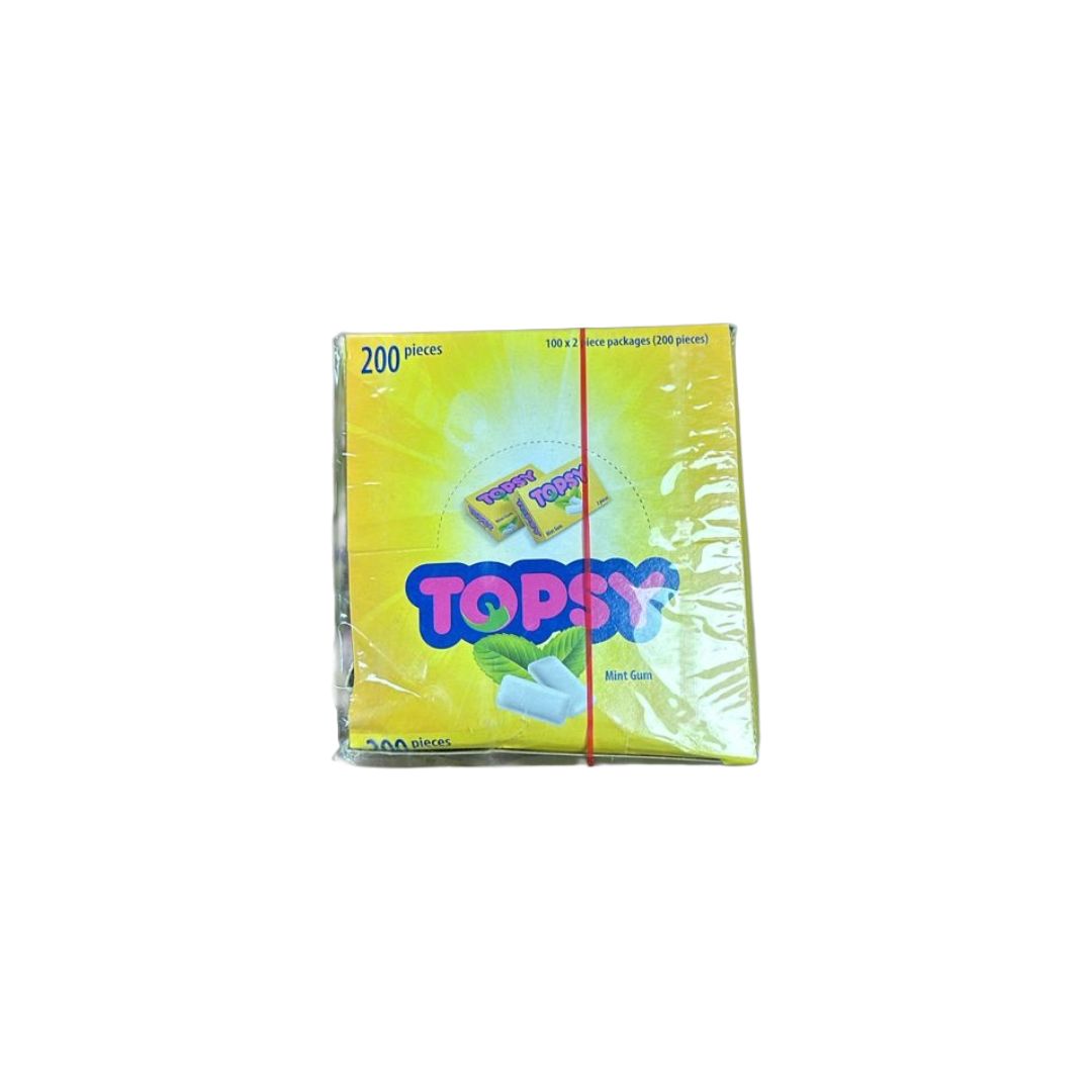 TOPSY MINT GUM 2 PC 30X100X2