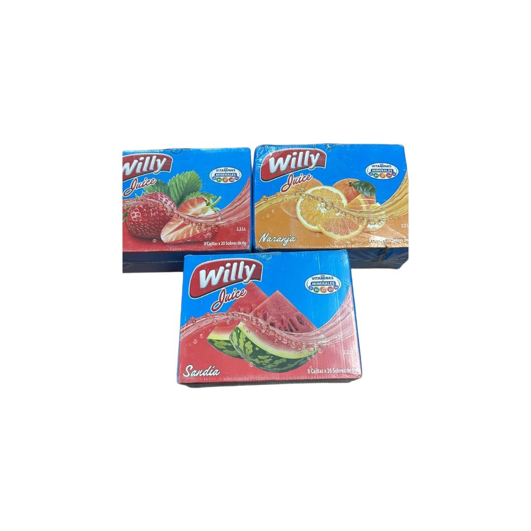 WILLY JUICE ASSORTED