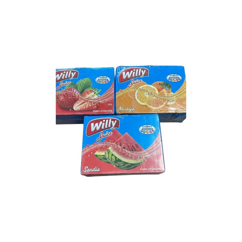 WILLY JUICE ASSORTED