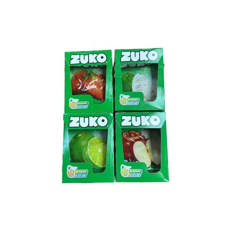ZUKO POWDERED JUICE ASSORTED