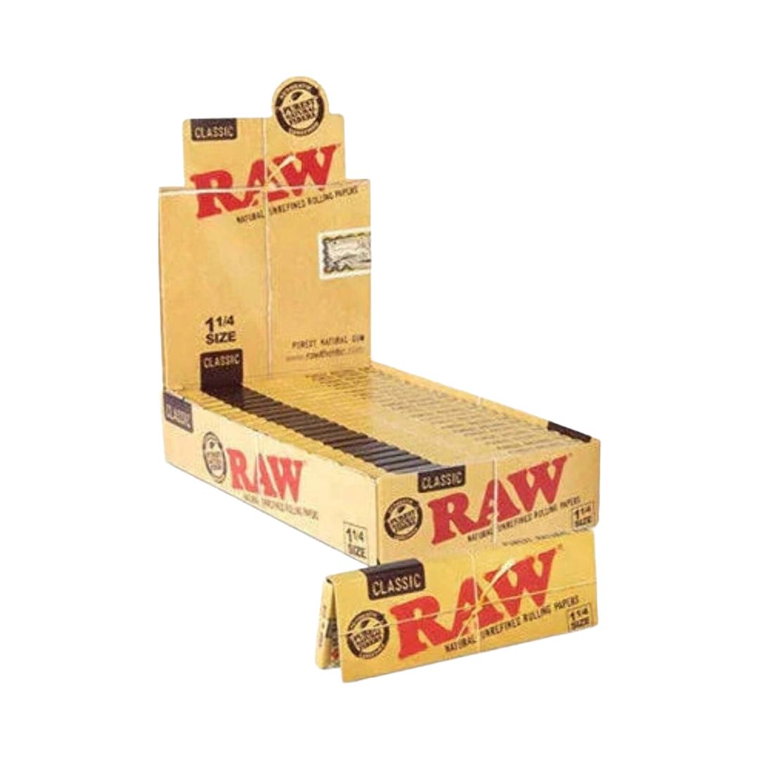 RAW CLASSIC ROLLING PAPER 1/4 ROLLING PAPER 24X1