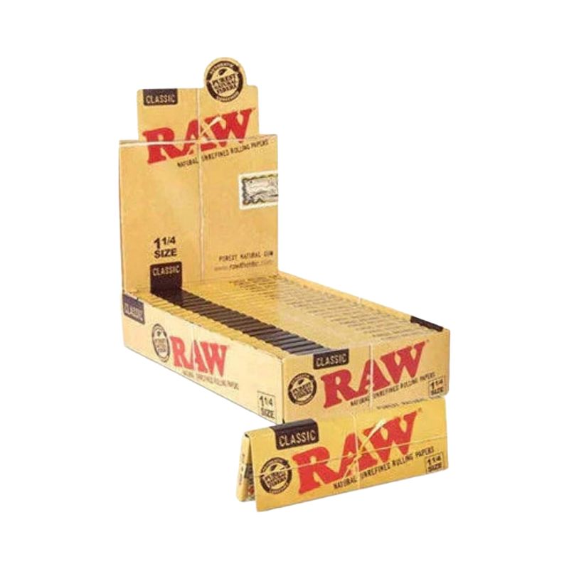 RAW CLASSIC ROLLING PAPER 1/4 ROLLING PAPER 24X1