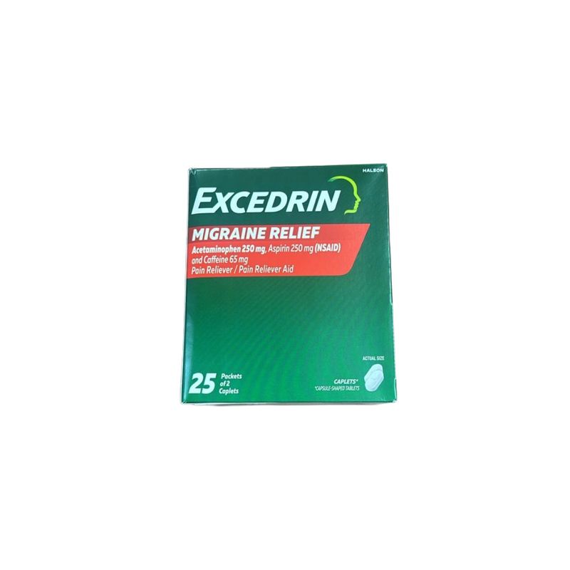 EXCEDRIN  MIGRAINE RELIEF 2X250MG