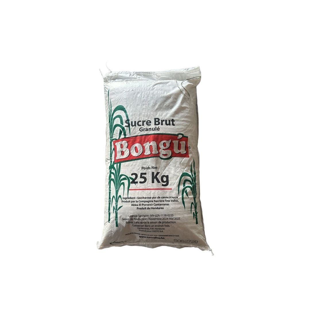 BONGU RAW SUGAR 25KG