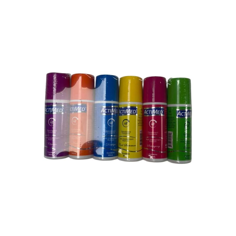 ACTIMED DEODORANT  STICK ASSORTED X72